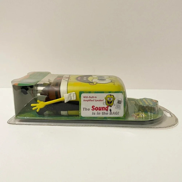 2005 Spongebob Squarepants MP3 Sound Case Built In Speakers - Picture 10 of 16